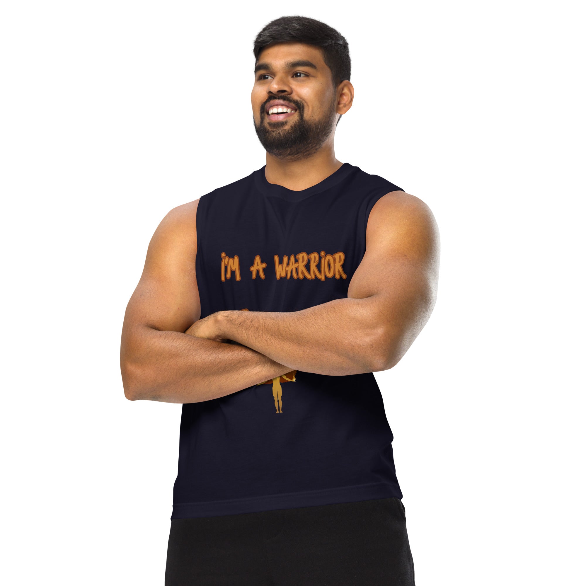 I'm a Warrior, Not a Worrier - Muscle Shirt
