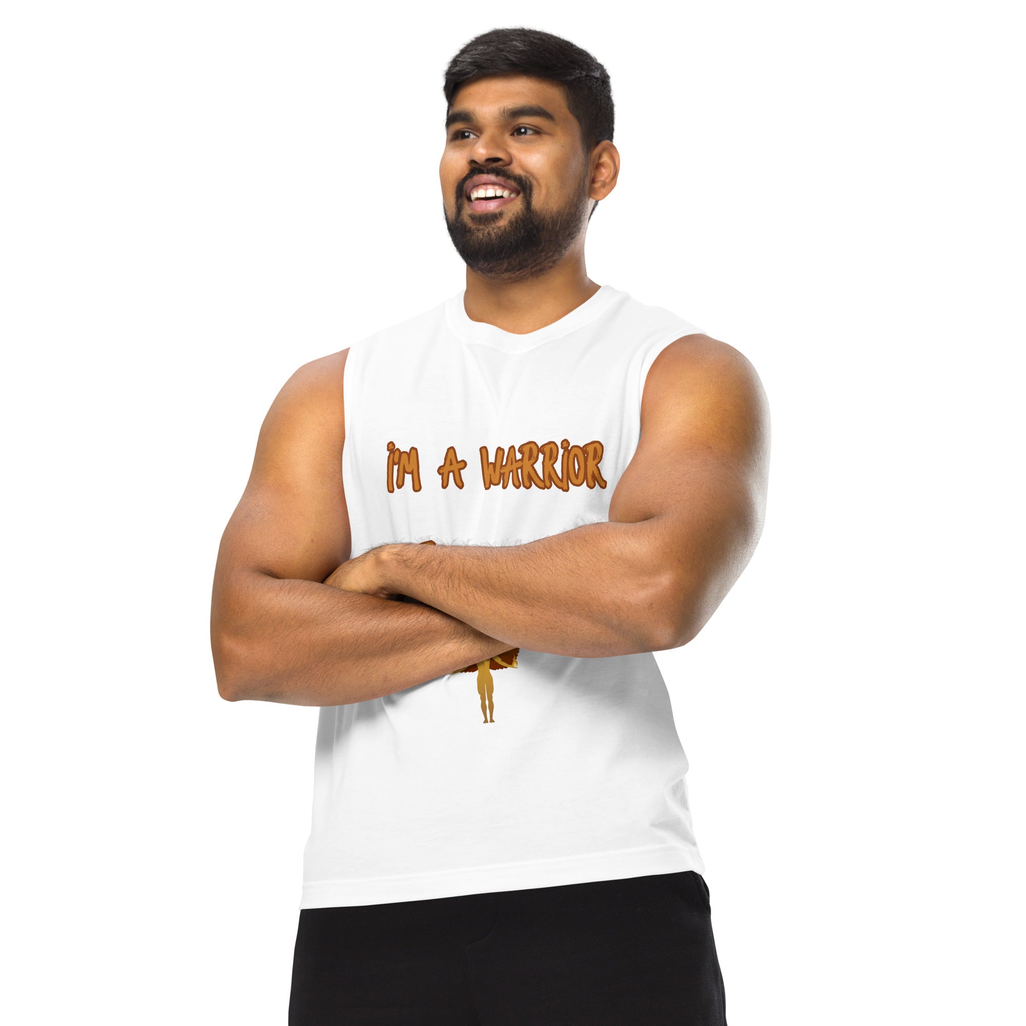 I'm a Warrior, Not a Worrier - Muscle Shirt