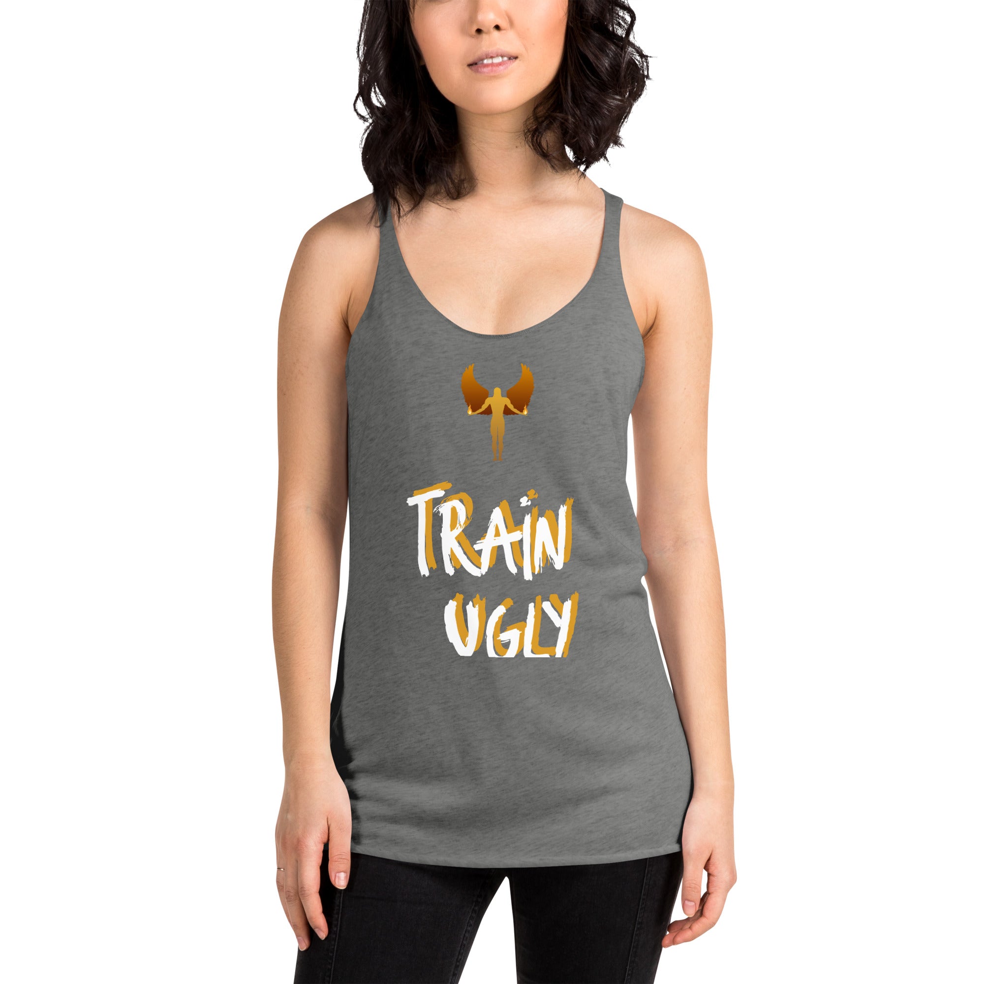 Train Ugly - Women's Racerback Tank