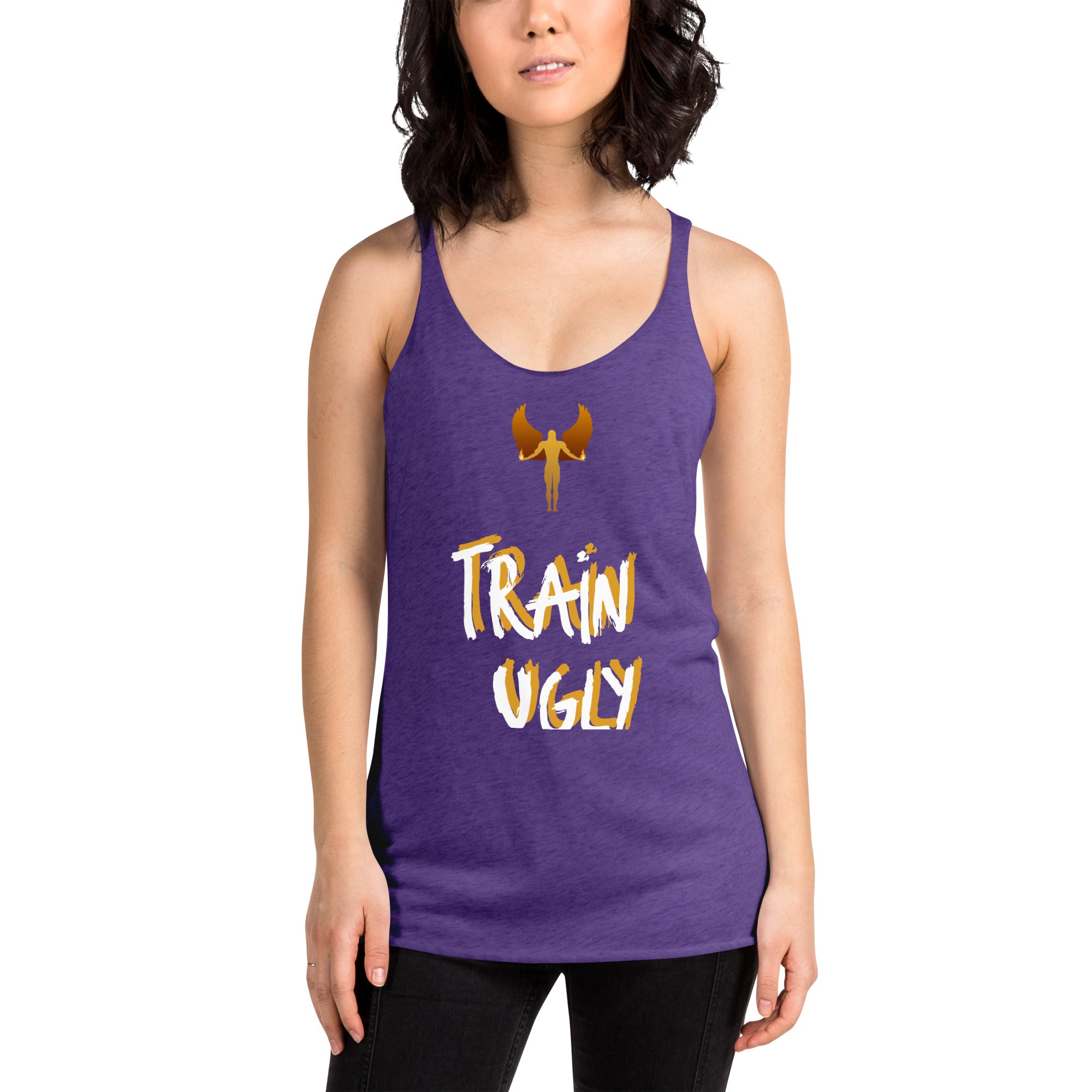 Train Ugly - Women's Racerback Tank